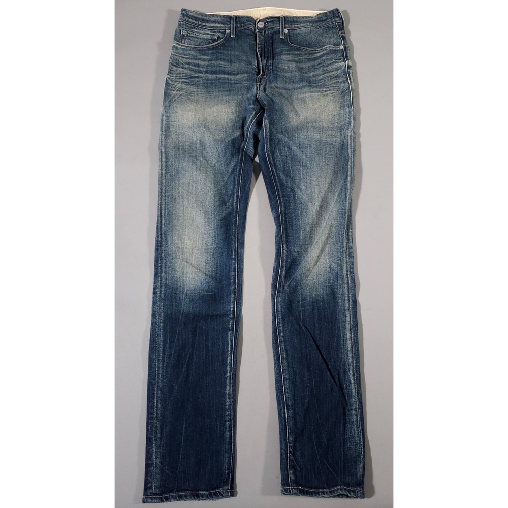 Levi's Made & Crafted Stay Slim Jeans Mens W31 L34 Blue Denim Stretch 05085-0008